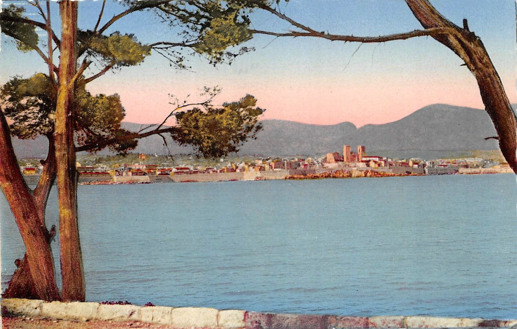 Ansichtskarten: 4x Antibes, La Cote d'Azur – Gebraucht aus Ottikon b.Kemptth. von Neptun1974 2