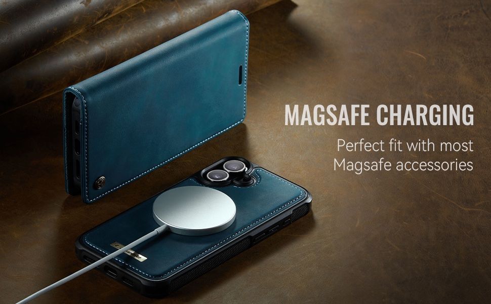 Cover & Protezioni schermo: iPhone 17 - étui à rabat portefeuille détachable bleu – Nuovo e nell'imballaggio originale da Morges venduto da DigiAC 4