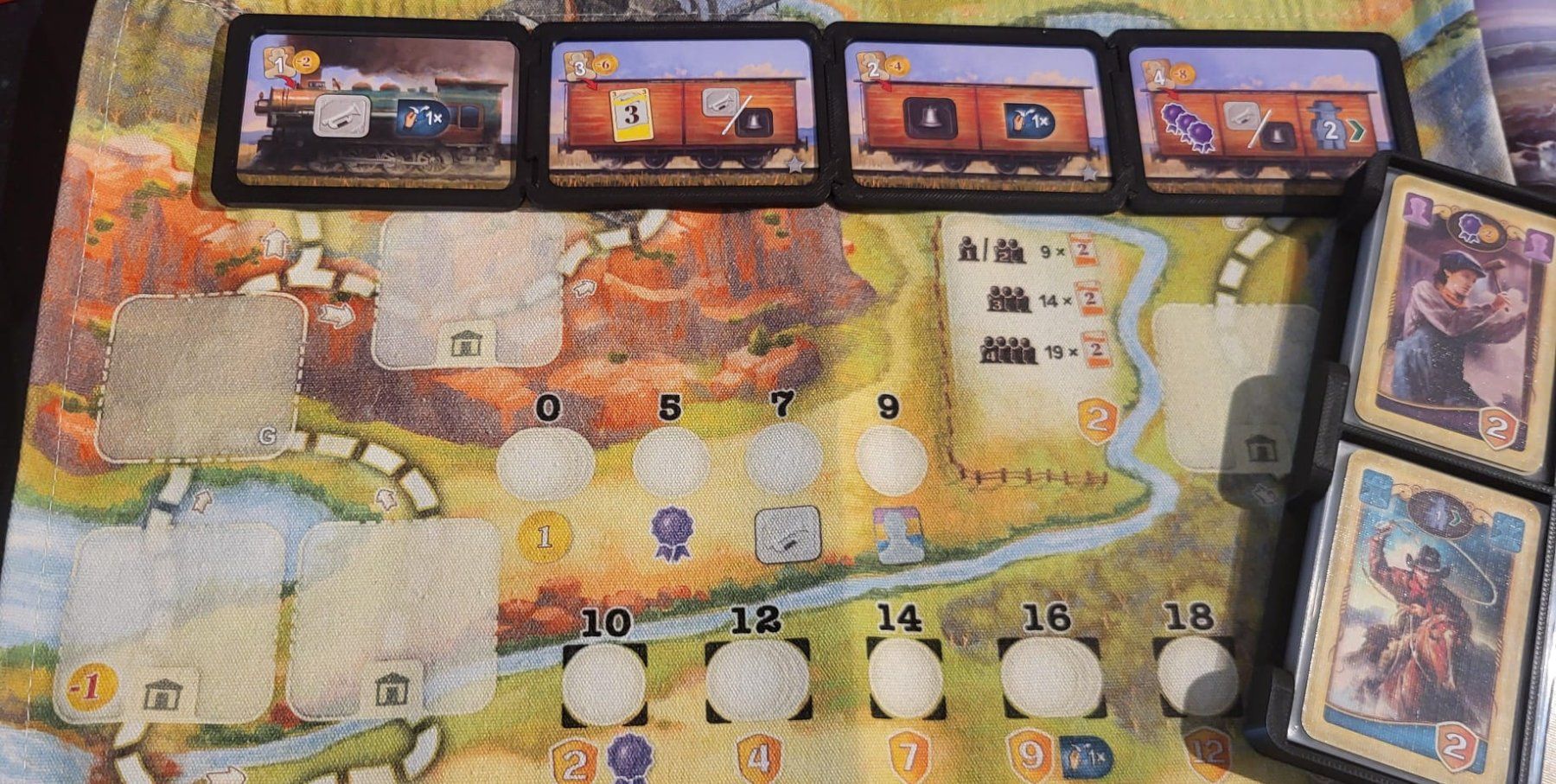 Giochi: Great Western Trail: El Paso - Brettspiel mit Insert – Usato da Lostorf venduto da Meip 2