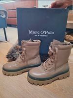 Bottes cuir beige lacets semelle épaisse T39 NEUVES