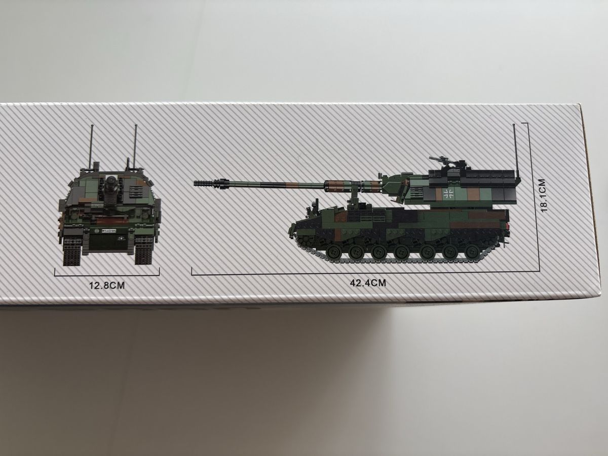 BlueBrixx Baukästen: Bluebrixx PzH 2000 – Neu und originalverpackt aus Matten b. Interl von toy-dreams 2