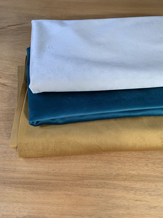 Velours Samt Tischläufer – Dekostoff 36x200cm In Altrosa Für Basteln & Feiern