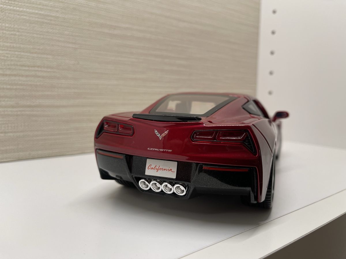 Maisto Modellini d'auto: Corvette Stingray 2014, Modellauto, Sammlerstück, Rot – Usato da Siebnen venduto da speedy63 3
