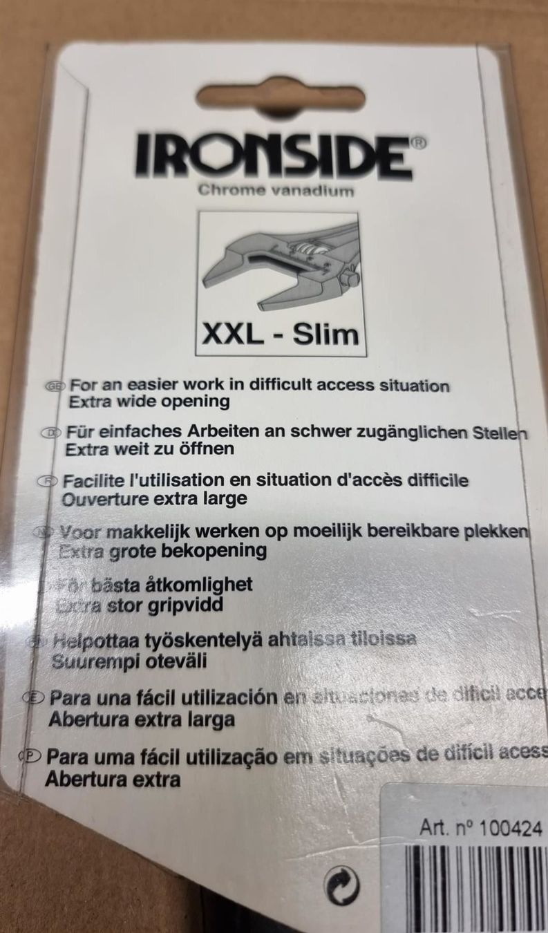 Tutti gli attrezzi: Rollgabelschlüssel IRONSIDE XXL-Slim 6" – Nuovo (secondo la descrizione) da Rebstein venduto da James-Dean 4