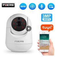 Caméra IP surveillance intérieure audio bébé WiFi sans fil