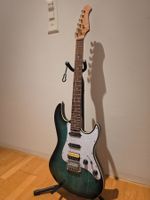 E-Gitarre Harley Benton Pro Series– HSS, Green Flame, Babicz