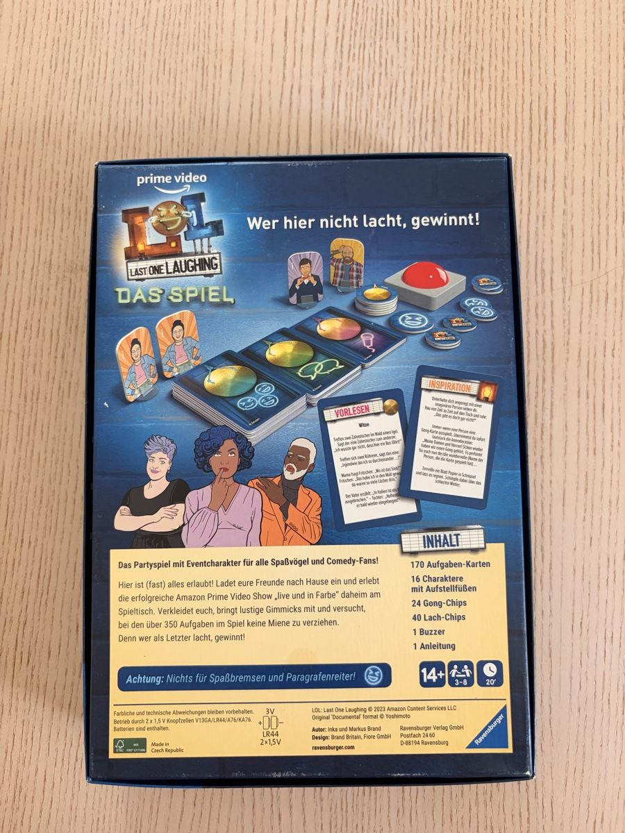 Giochi: Last One Laughing – Usato da Wädenswil venduto da cla_m9tj 1