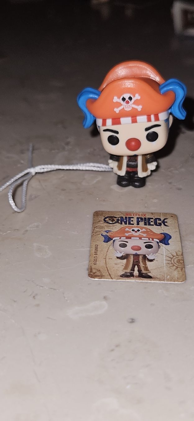 Funko Figuren: Kinder Joy One Piece Funko Pop Buggy – Neu (gemäss Beschreibung) aus Emmen von sta.gledas