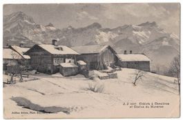 Chalets à Chesières, circulée 1907