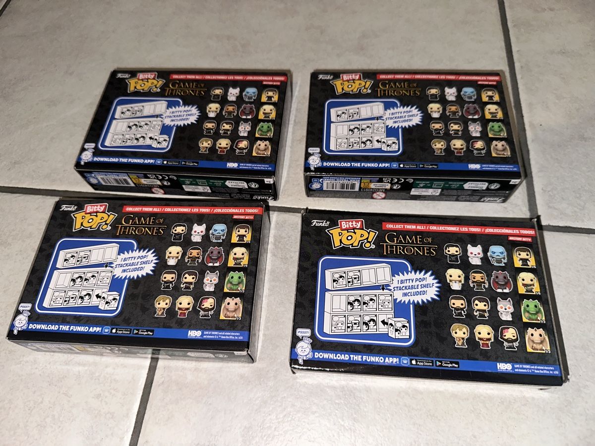 Funko Figuren: Funko Game of Thrones Bitty Pop 4x4er Pack NEU – Neu und originalverpackt aus Zofingen von Psch2 1