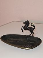 Seltener Vintage Aschenbecher Müller Maschinen Zürich Metall