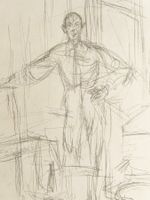 Alberto Giacometti, Vintage Lithographie