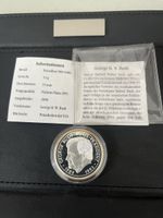 Gedenkmünze George H. W. Bush Feinsilber 999 15g PP