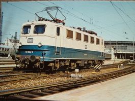 DB Elektro-Mehrzwecklo 141 034-9 in München 17 IV 77