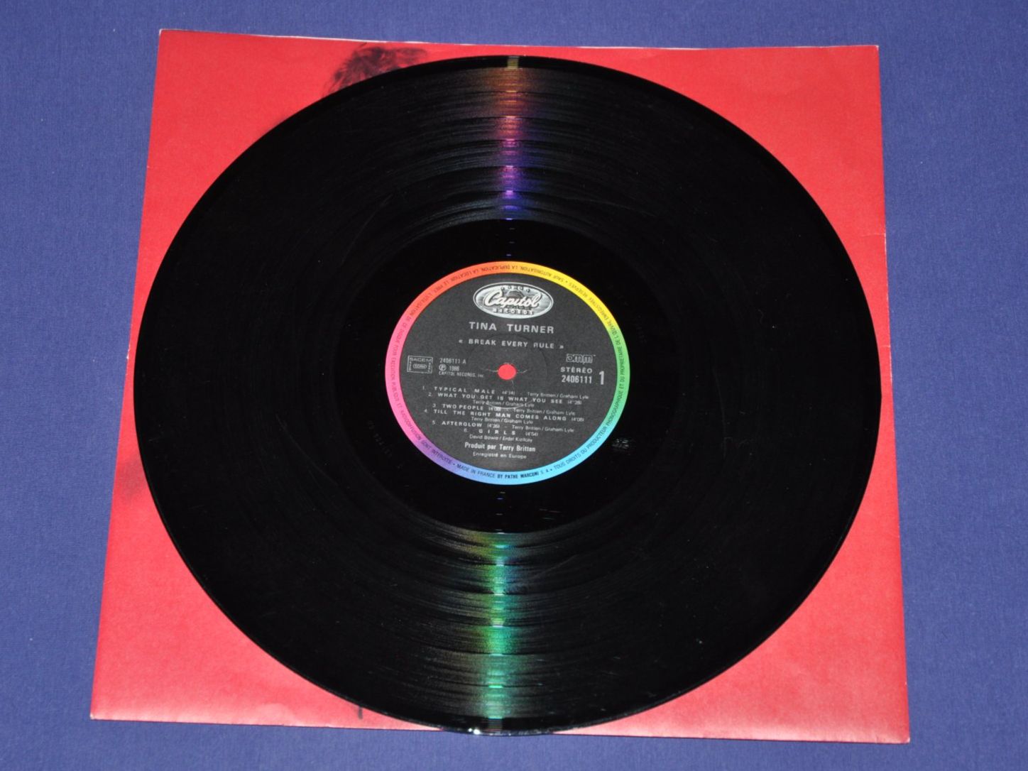 Schallplatten: LP Tina Turner - Break Every Rule – Gebraucht aus Boll von Theodora15 4