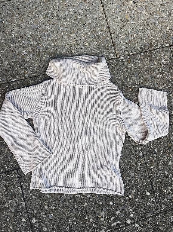Pullover & Sweatshirts: More & More Rollkragen Pullover, grob gestrickt, Baumwolle  – Gebraucht aus Thayngen von buermann