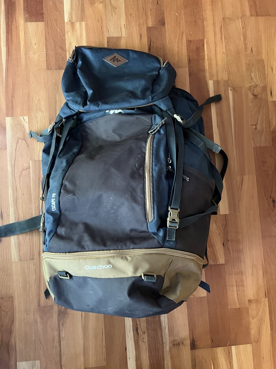 Decathlon Zaini: Quechua Trekking Rucksack 70L – Usato da zürich venduto da lucie683101 2