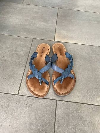 Sommer Flip Flop - Zehentrenner - Lazamani - Gr. 39 - blau