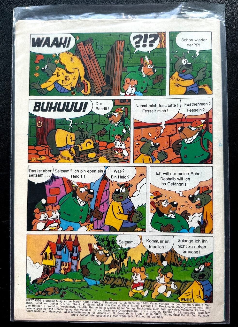 Fumetti: Kitty Kids Nr. 3, 1962, hunderte Comics eingestellt – Usato da Seltisberg venduto da quadartswiss 1