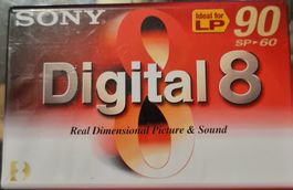 Digital 8 und VHS Video Kassette von Sony
