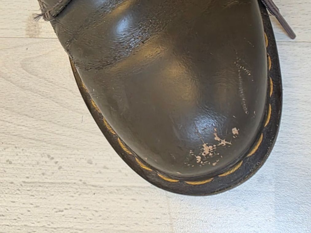 Dr. Martens Herrenschuhe: Dr. Martens Boots, grau, Gr. 38, Zeitlose Klassiker – Gebraucht aus Einsiedeln von 88vierzig. 3