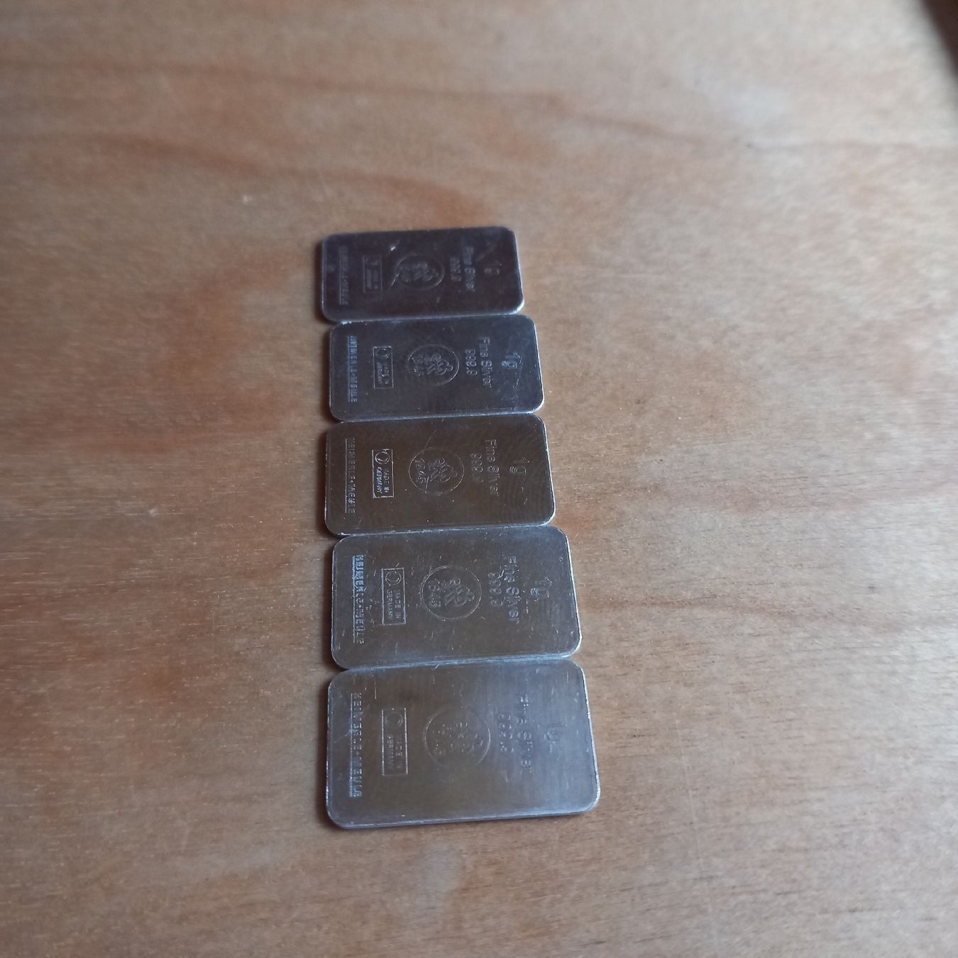Edelmetalle: 5g Feinsilberbarren 999.9 – Gebraucht aus Ebnat-Kappel von blazzi 1