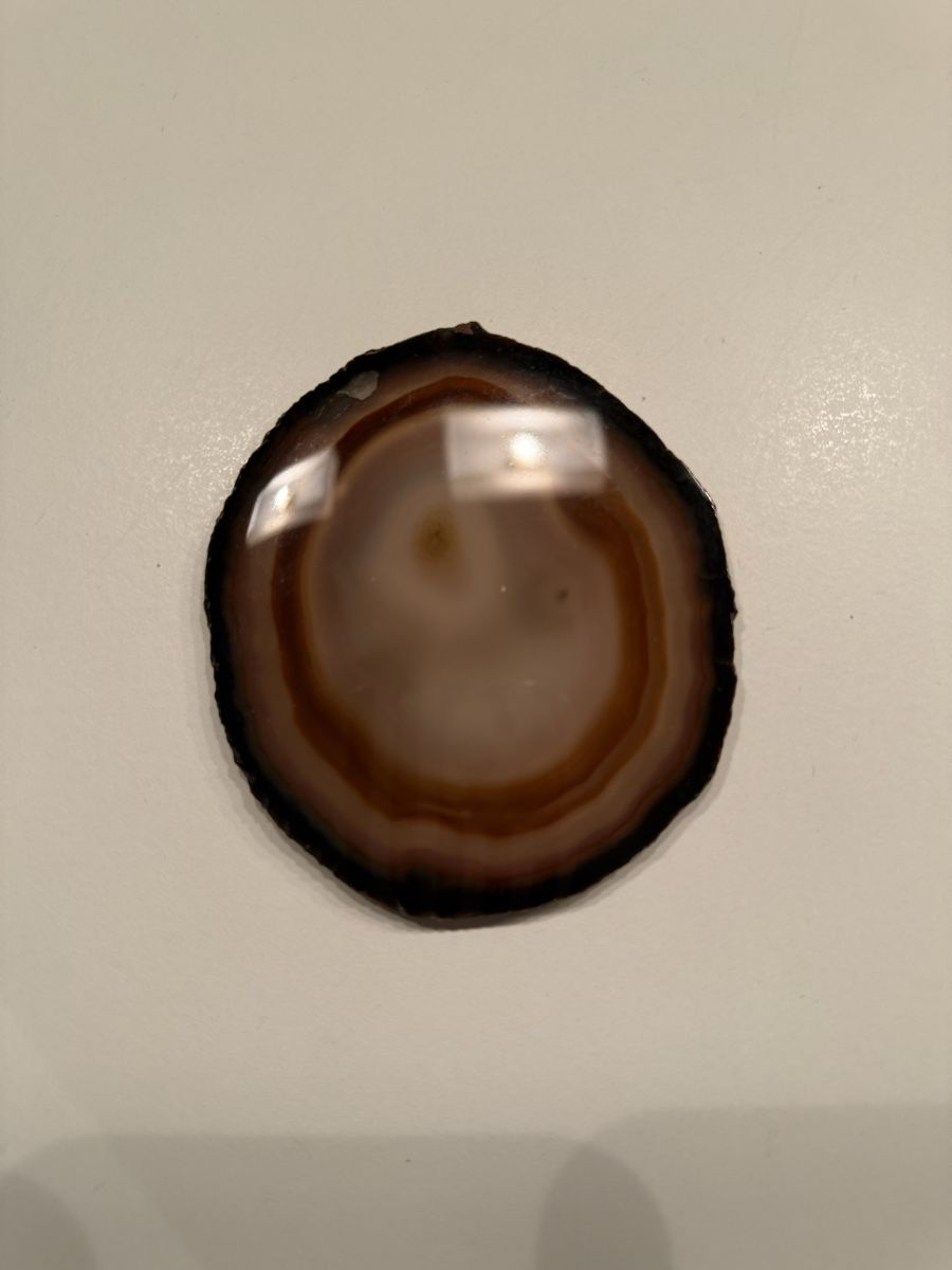 Mineralien & Heilsteine: Agate Slice Geode - Polished Gemstone - Fall Decor 🍂 – Gebraucht aus Zürich von andreamt