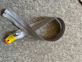 Reissverschluss helles grau 45 cm teilbar 97