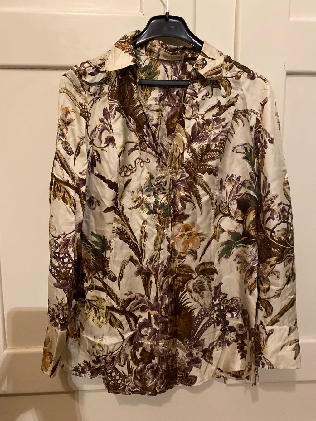Blusen: St Emile Hemd Bluse 100% Seide Gr it.46 CH 40 – Neu (gemäss Beschreibung) aus Langenthal von morena86