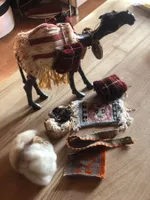 Kamel aus Leder zu Schwarzenberger Krippenfiguren