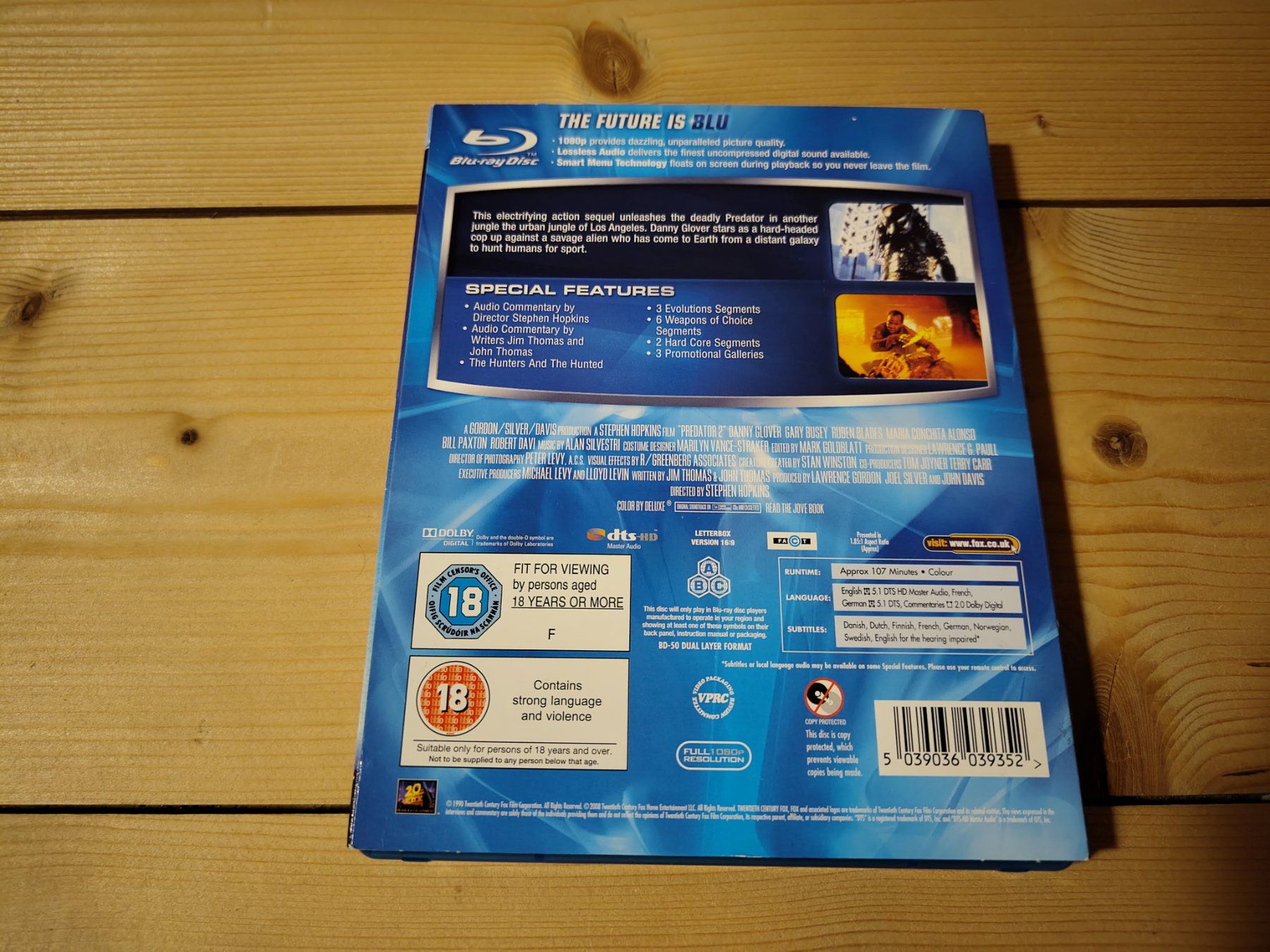 Tutti i DVDs: Predator 2 – Usato da Wasterkingen venduto da Palu17 2