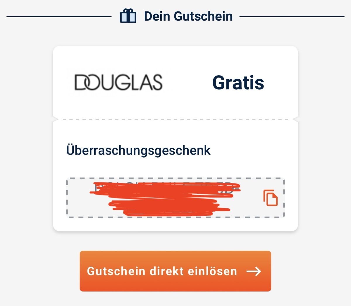 Bons: Douglas Gratis Überaschungsgeschenk – Neuf avec emballage d'origine à Sins par sum_lv6d
