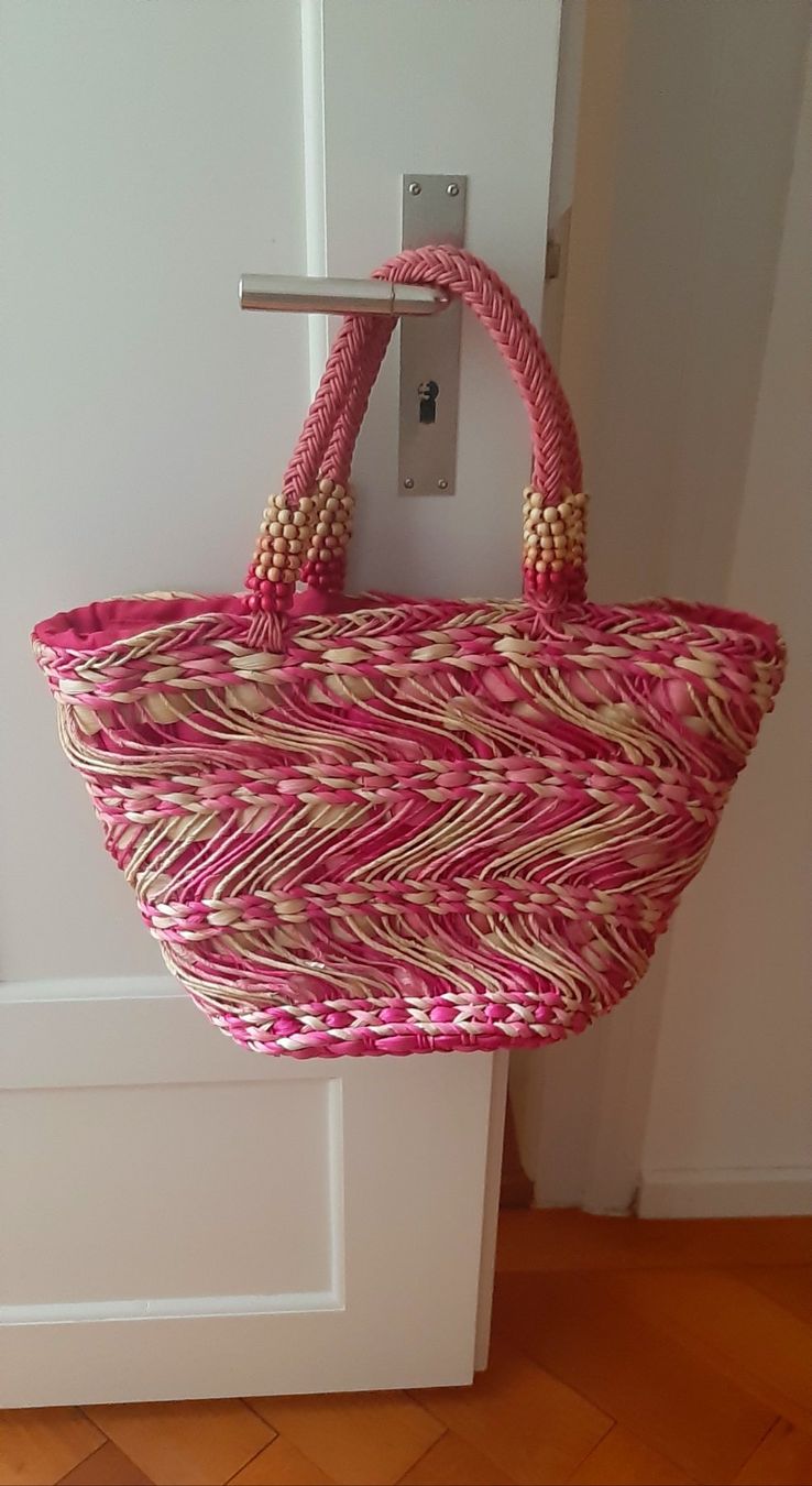 Taschen für Damen: Stylische Stroh Tasche NEU – Neu und originalverpackt aus Zürich von Venecia25 2