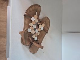 Sandaletten Lascana, braun gold, Damen Grösse 39