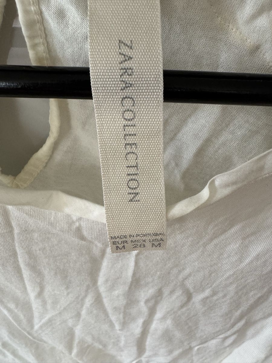 Zara T-Shirts: Zara Collection Shirt, Gr. M, weiss – Gebraucht aus Küsnacht ZH von ToddyGinger 3