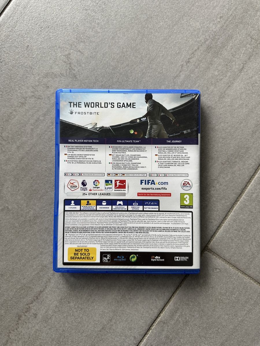 Giochi: EA Sports FIFA 18 – Usato da Dällikon venduto da deanderalex 1