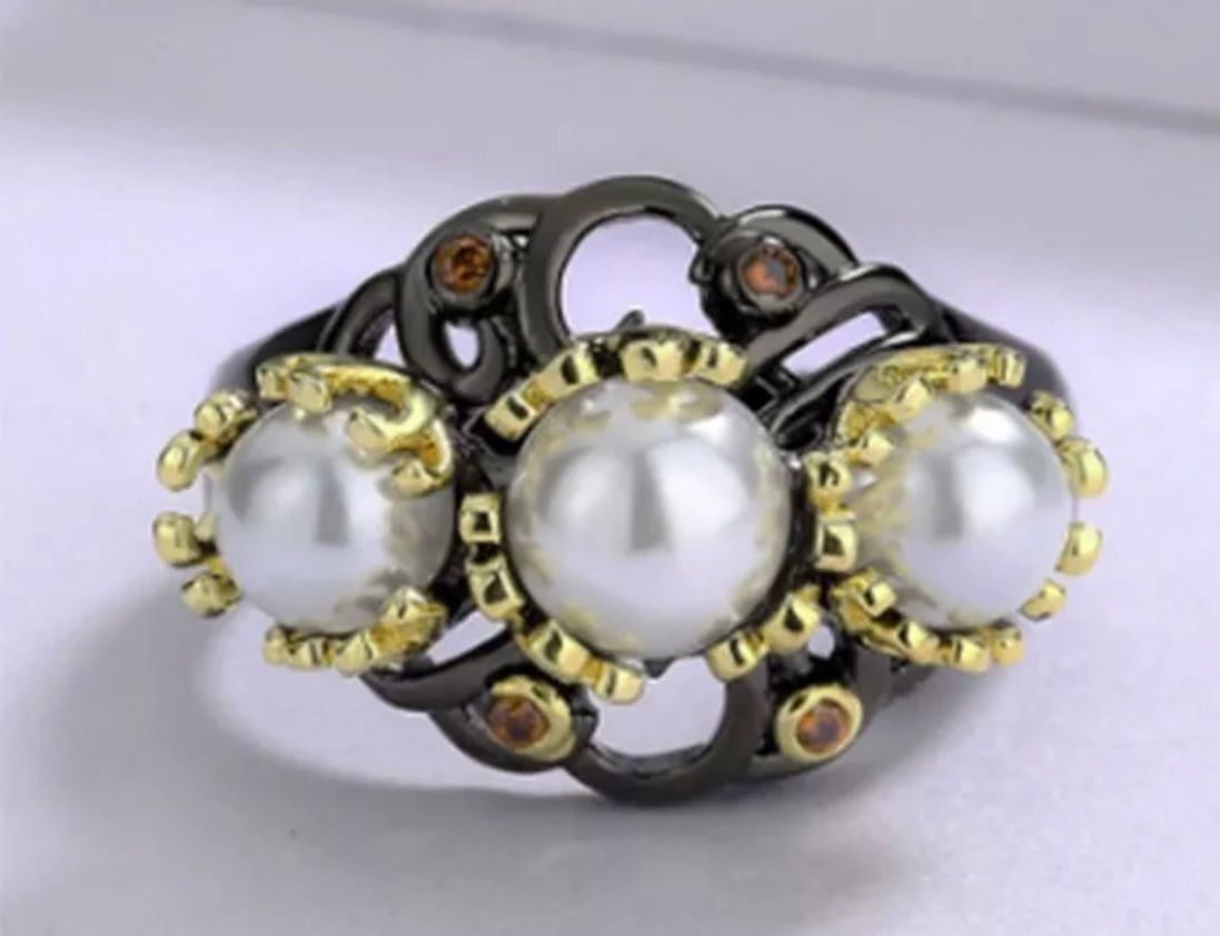 Ringe: Ring mit perlen – Neu (gemäss Beschreibung) aus Liestal von marieugenia