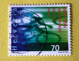 Nr.989 GESTEMPELT Radfahrer 2000   Siehe Original Fotos.  ﻿