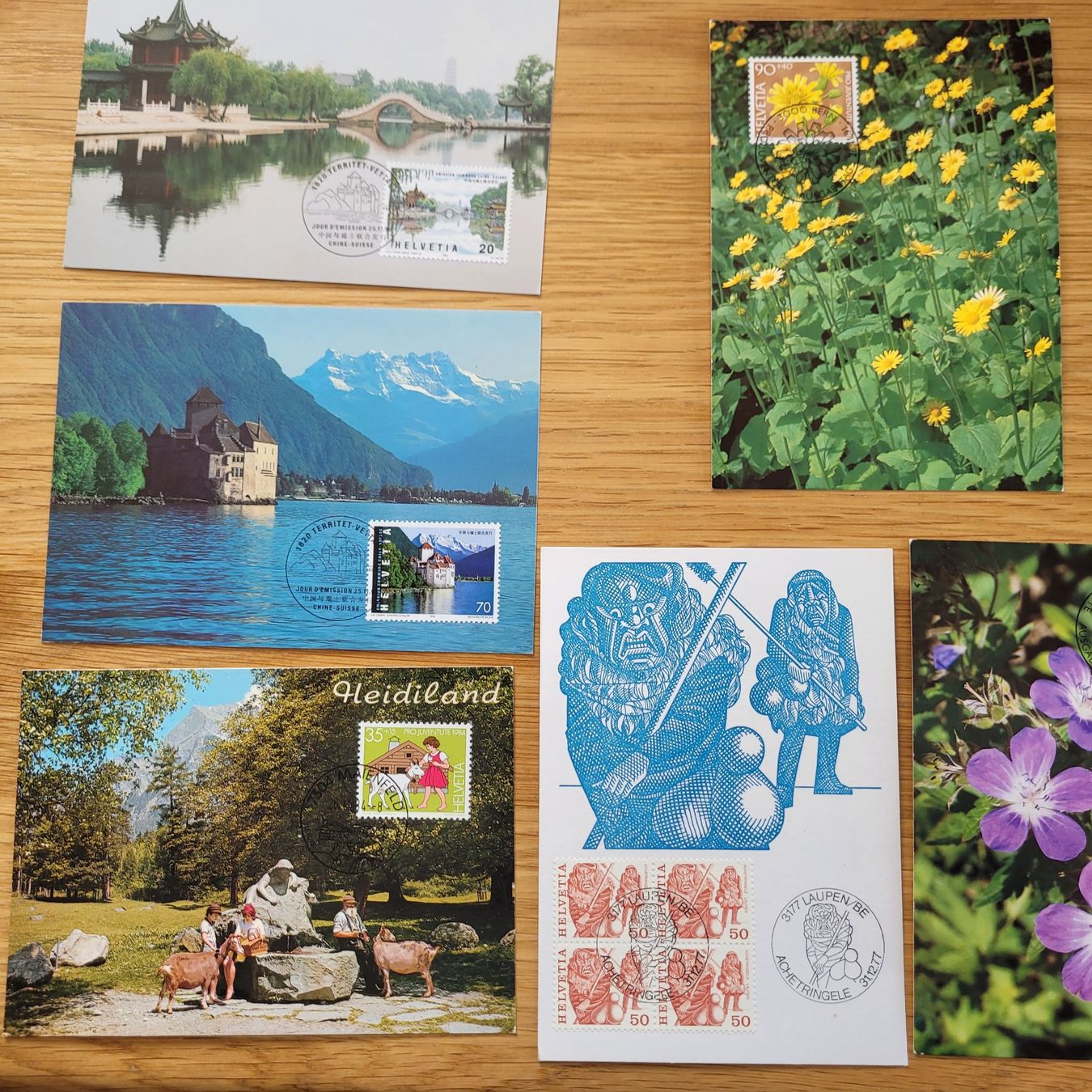 Tutti i francobolli: Lot de Carte Maximum – Usato da Biel/Bienne venduto da Destockweb 2