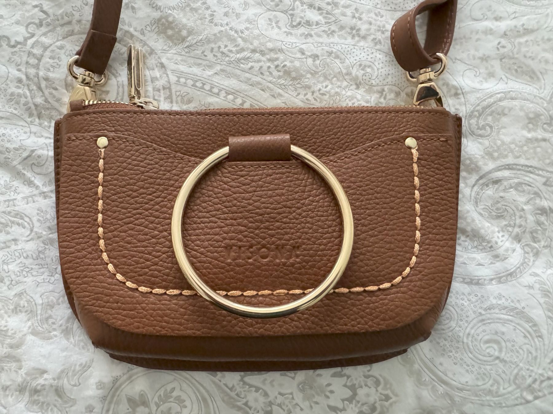 Borse: Plinio Visona Bauchtasche oder Schultertasche braun – Usato da Muttenz venduto da einfach-schoen 2