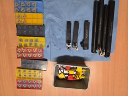 Lot outils tournage plaquettes occasion bon état