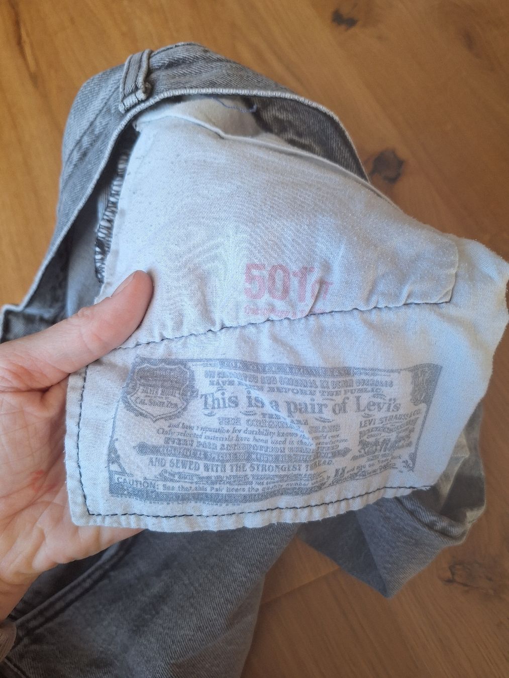 Levi's Jeans: Levi's 501 Jeans grau  – Gebraucht aus Wangen an der Aare von jan_2zxv 4