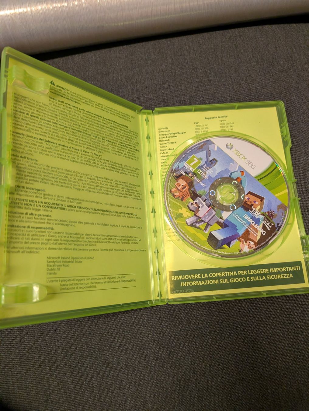 Jeux: Minecraft Microsoft Xbox 360 – D'occasion à Giubiasco par Tici__nerd_Giubiasco 1