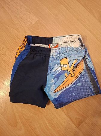 Badehosen -shorts, The Simpsons, Grösse: 110/116
