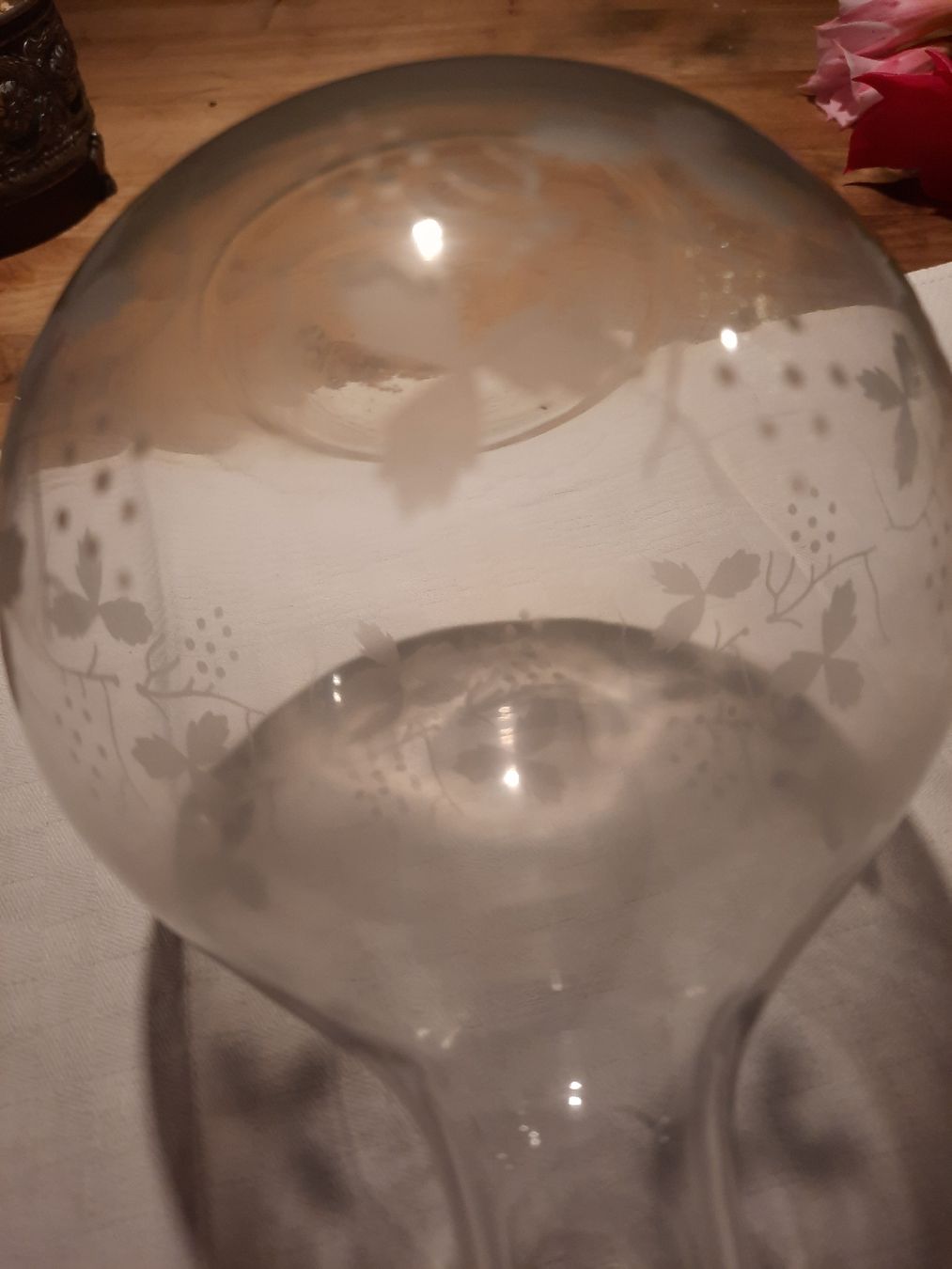 Caraffe: Wasserflasche mit Glas antik – Usato da Busswil BE venduto da balu37 2
