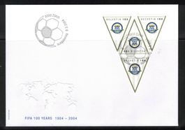 2004 FDC 4er FIFA  aus ABO