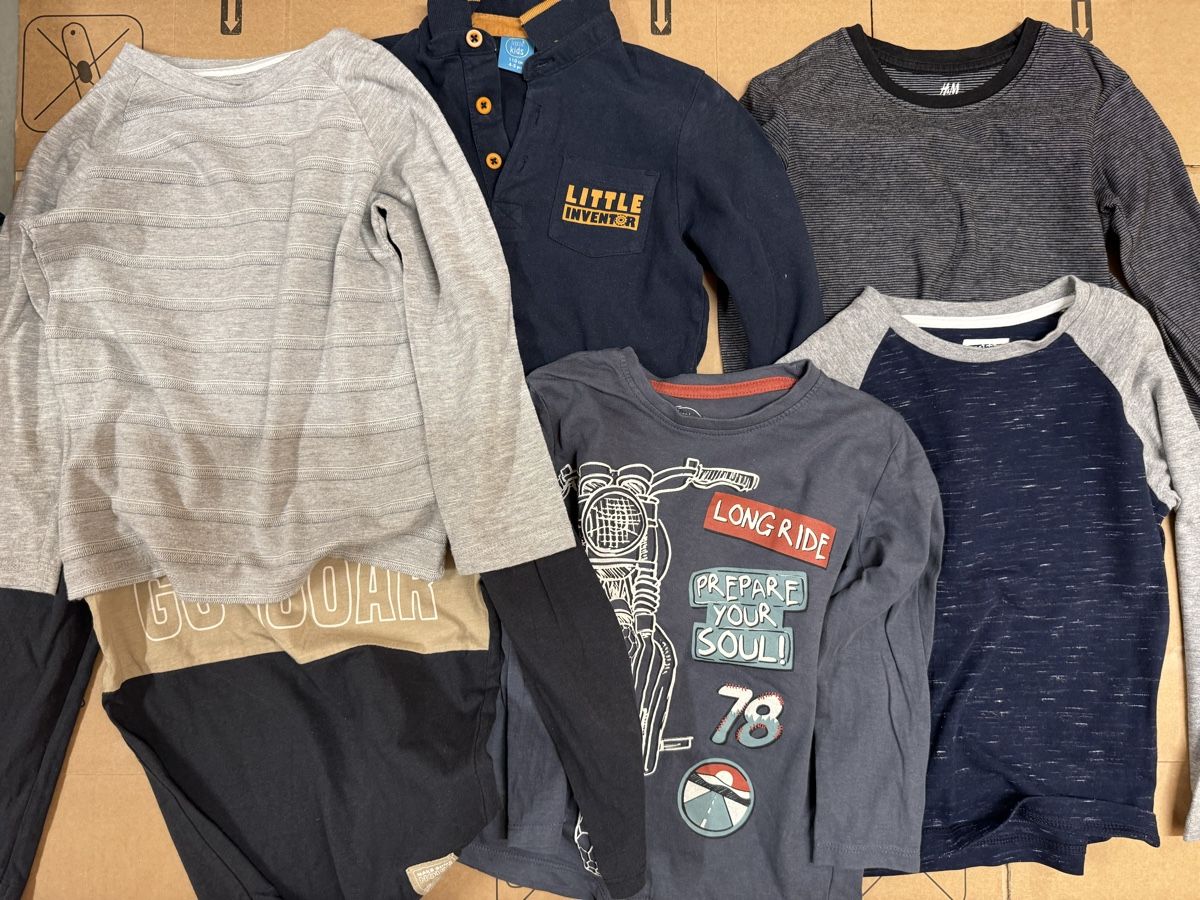 Hemden, T-Shirts & Polos: Kinder T-Shirt Langarm Grösse 110 – Gebraucht aus Zürich von zd_1965