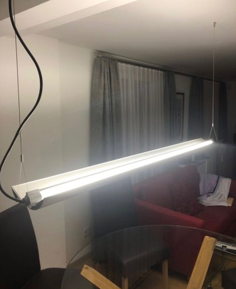 Lampade: Moderne Esstischlampe (ca. 160 cm) – Usato da Heimberg venduto da arco08
