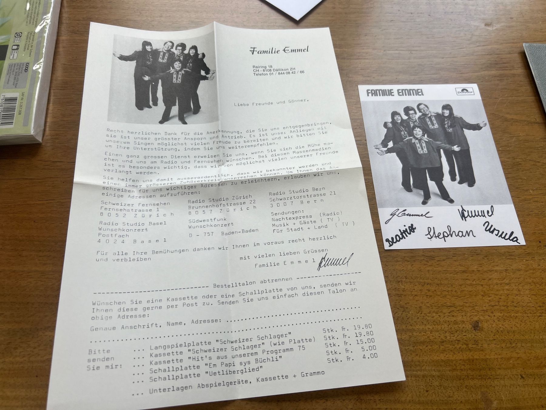 Autografi: Autogramm 281 – Usato da Glattfelden venduto da maa_qcj8