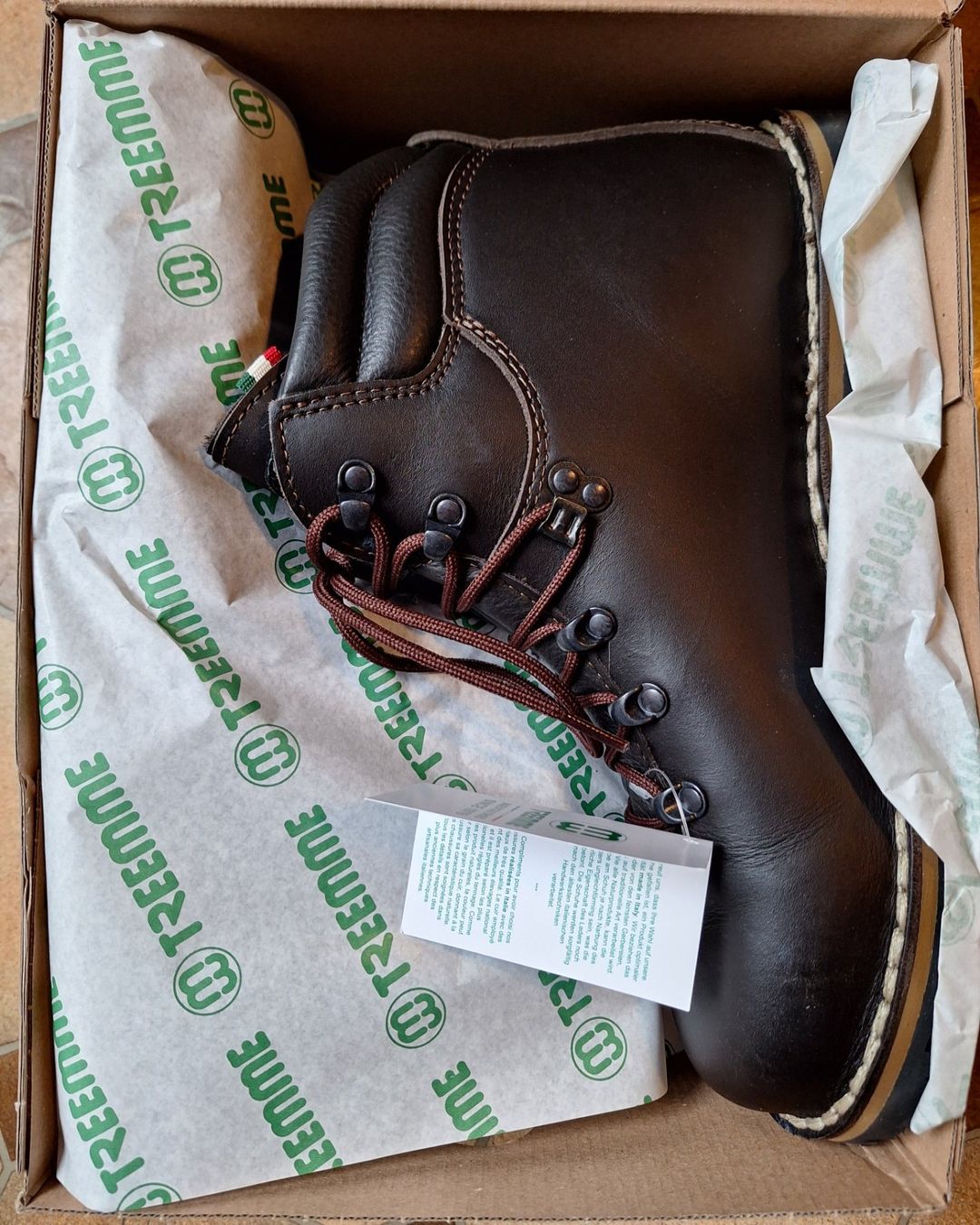 Scarpe da uomo: Treemme Hiking Boots Size 46 EU – Nuovo e nell'imballaggio originale da Basel venduto da OnutWOODLAND 2